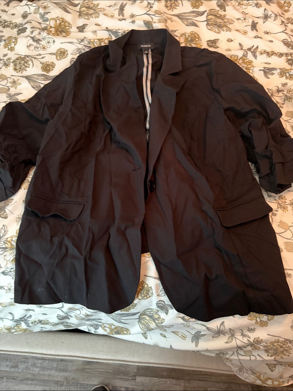 Torrid Black Blazer Jacket